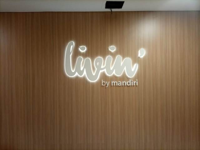 Huruf Timbul Jakarta Utara livin mandiri