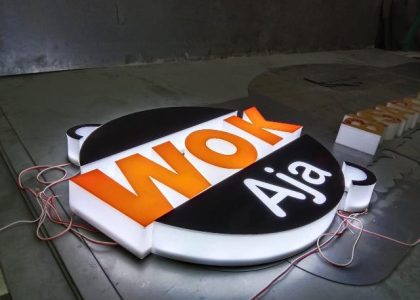 neon box bulat murah